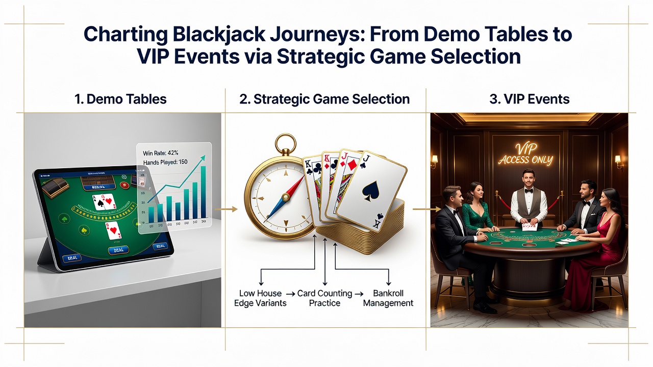 High-stakes VIP blackjack event with players at an exclusive table