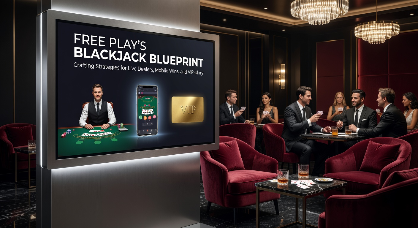 Mobile screen showing live dealer blackjack hand in progress during a free play session